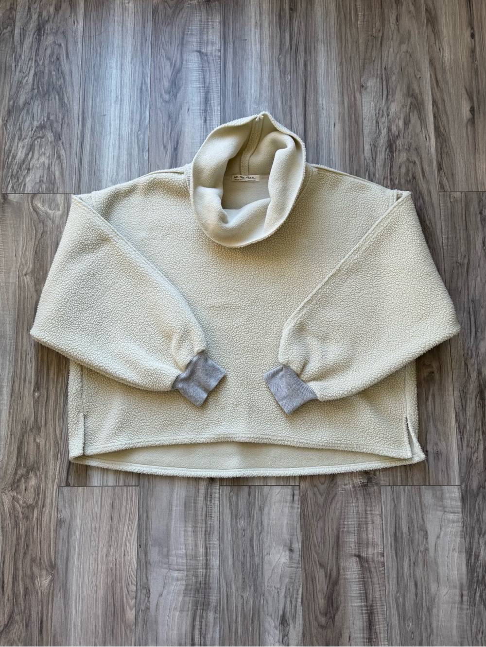 Free People Elk Mountain Pullover in Opal Milk